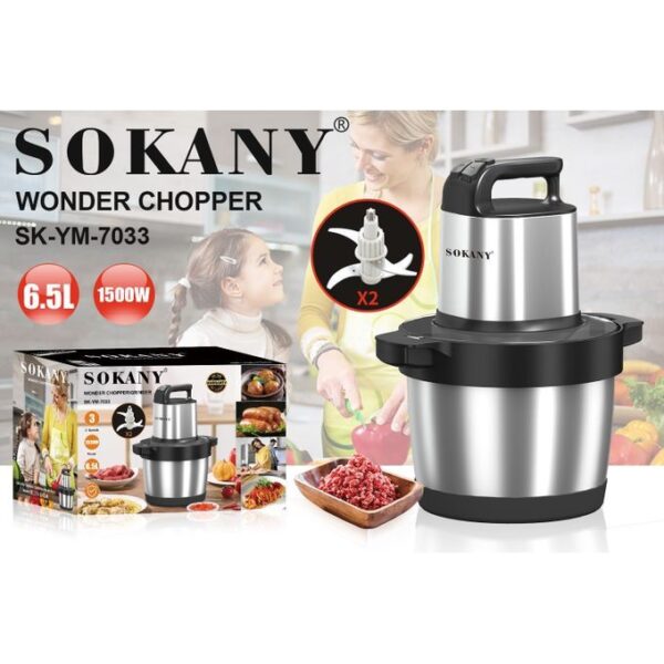 Sokany SK-7033 Meat Grinder Low Noise Chopping Meat Blender