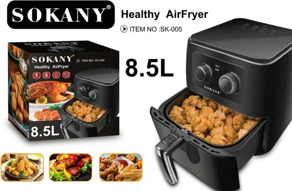 Sokany SK-005 Air Fryer Large Capacity 8.5L SK-005 - Image 2